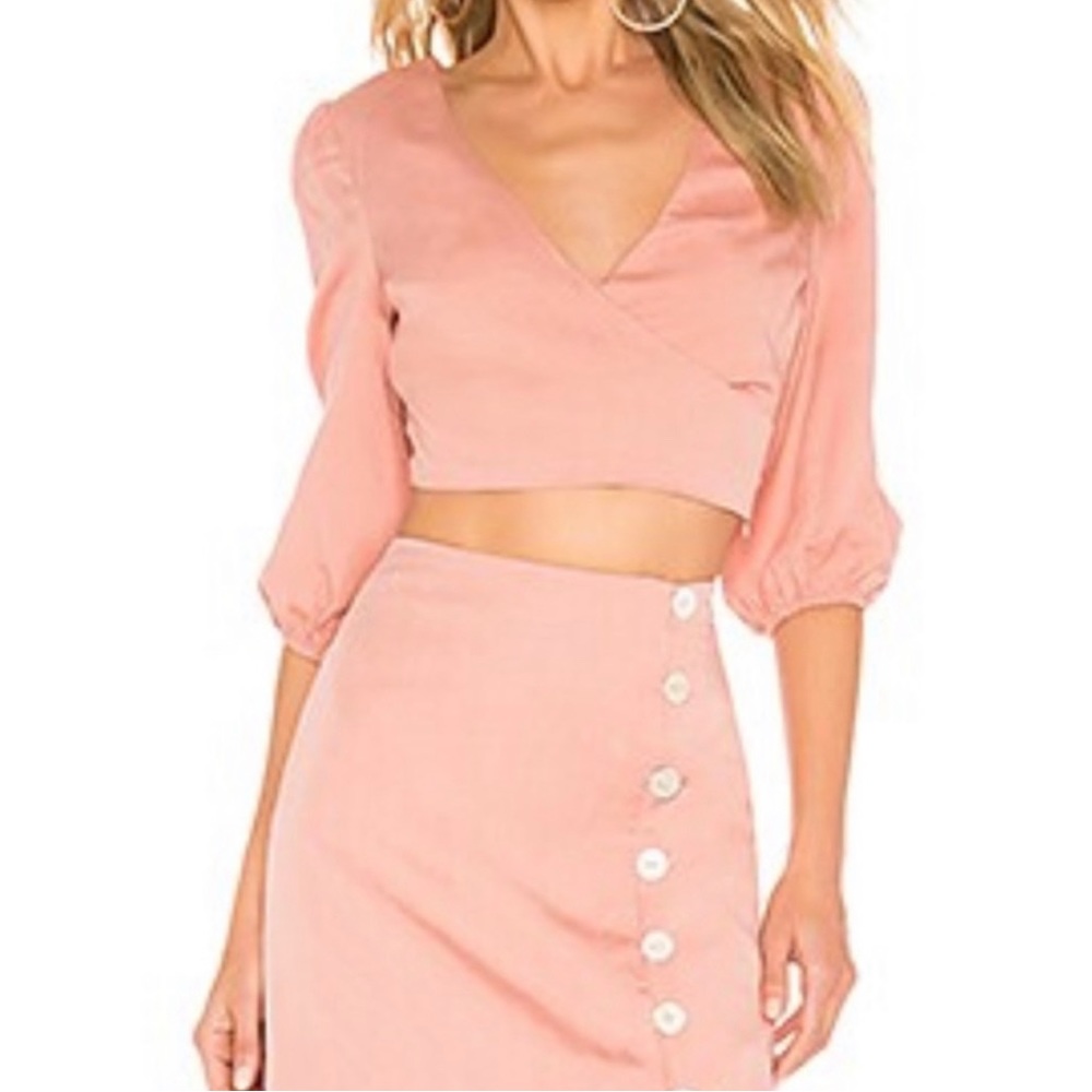 Revolve Privacy Please Open Back Blouse New with Tags